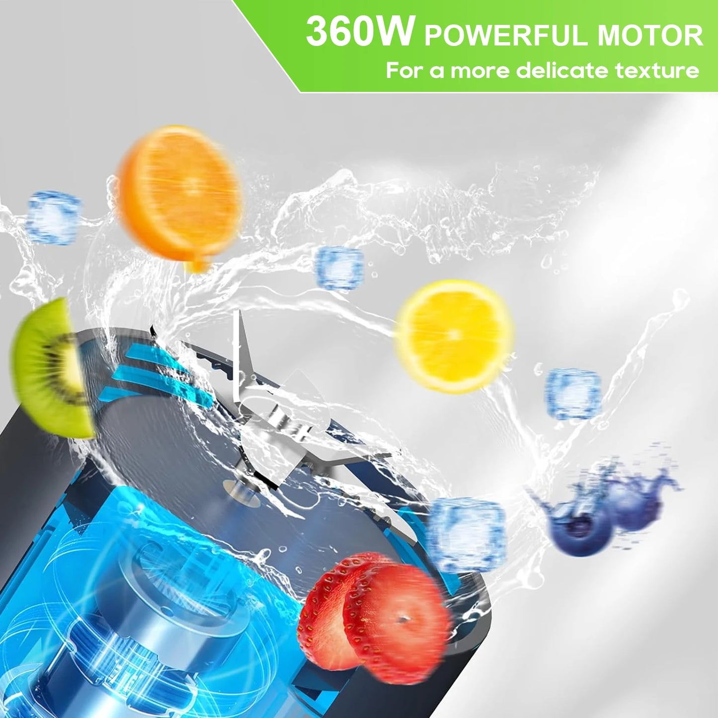 DailyBlend™ FreshMix Pro – Portable Smoothie Blender 700ML