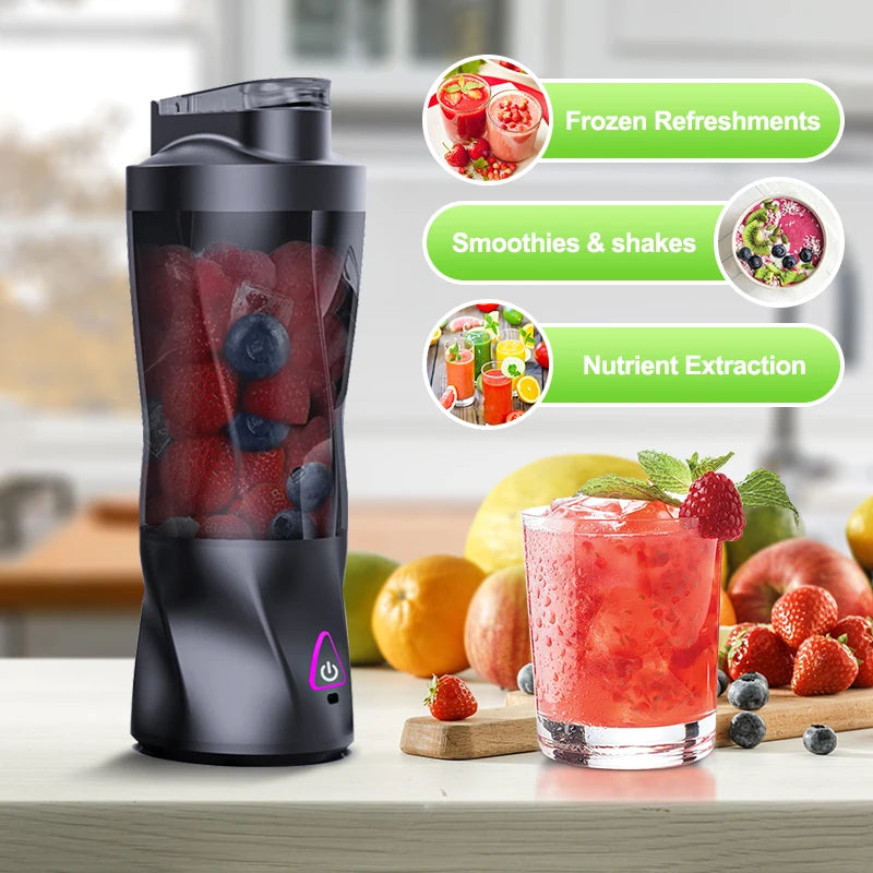 DailyBlend™ FreshMix Pro – Portable Smoothie Blender 700ML