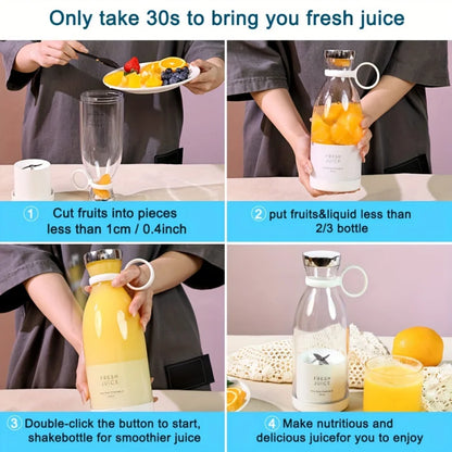 DailyBlend™ MiniJuice Go – Portable Wireless Fruit Blender
