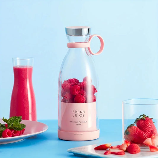 DailyBlend™ MiniJuice Go – Portable Wireless Fruit Blender