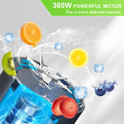 DailyBlend™ FreshMix Pro – Portable Smoothie Blender 700ML