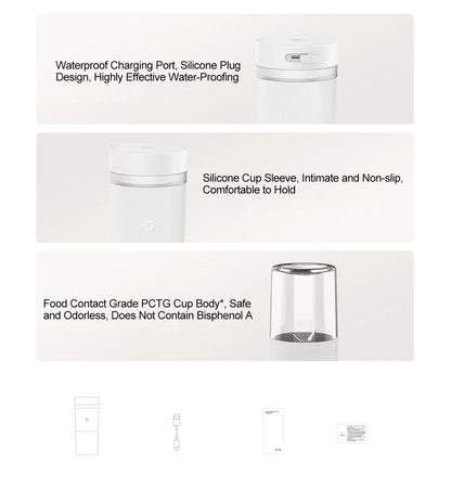 DailyBlend™ Mini Portable Juicer – 300ml Quick Smoothie Maker